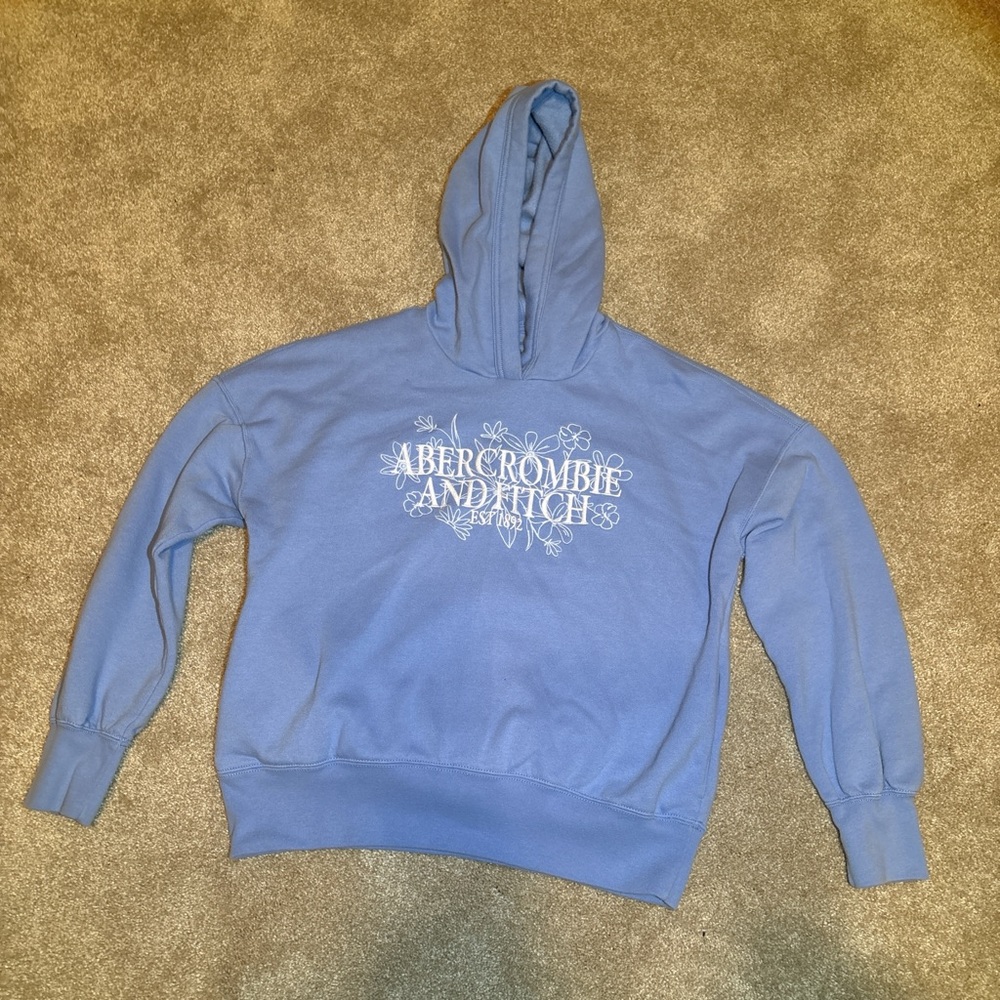 Abercrombie Kids Light Blue Fleece Jacket